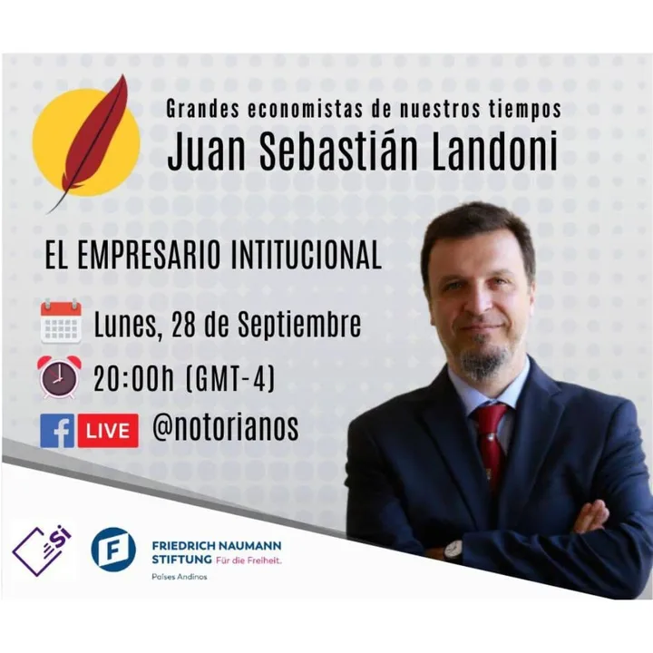 Afiche del evento: El empresario institucional